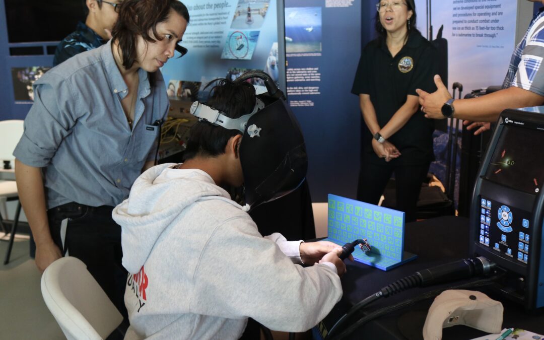 Honolulu Community College’s Summer CTE Academy visits the Pacific Fleet Submarine Museum